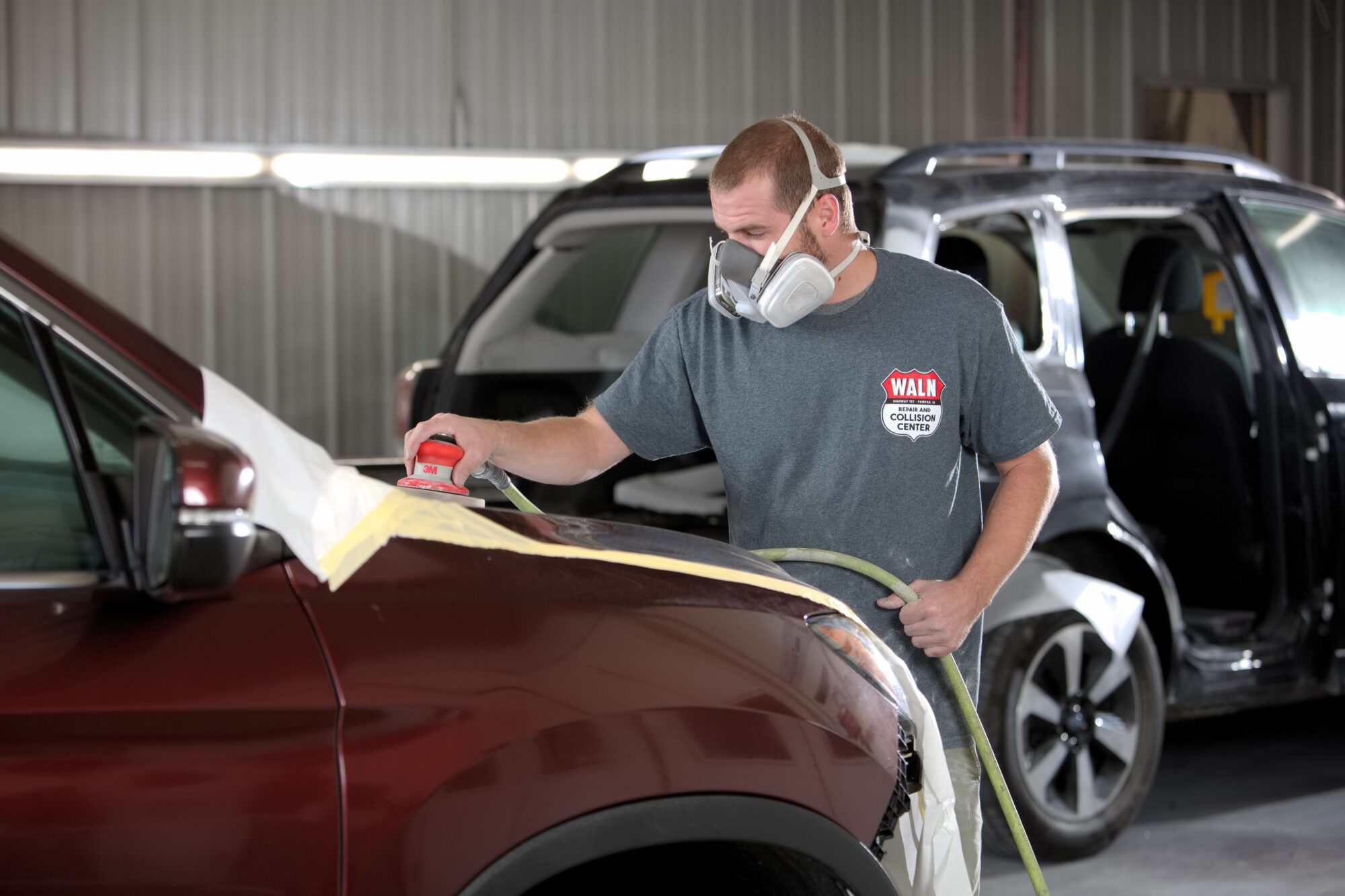 Auto Body Repair Paint Preparation Waln Repair